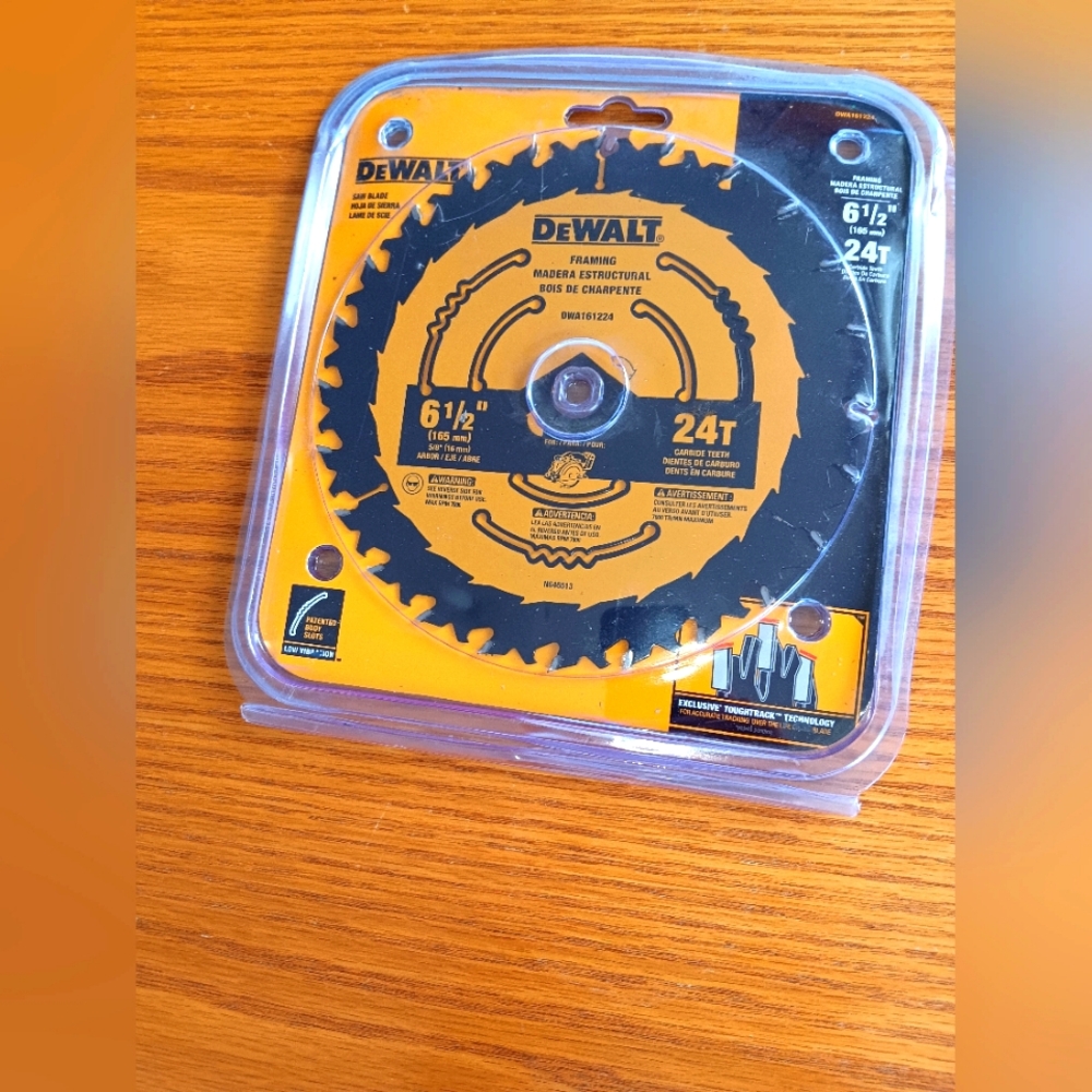 DeWalt 6 1/2 inch saw blade